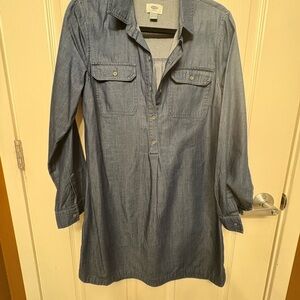 Old Navy Blue Denim Dress